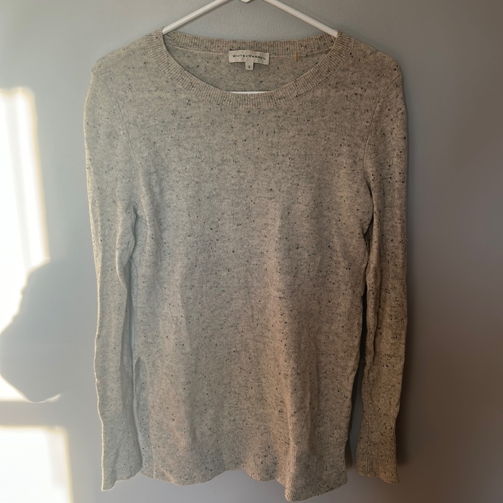 White+Warren 100% cashmere sweater, size small